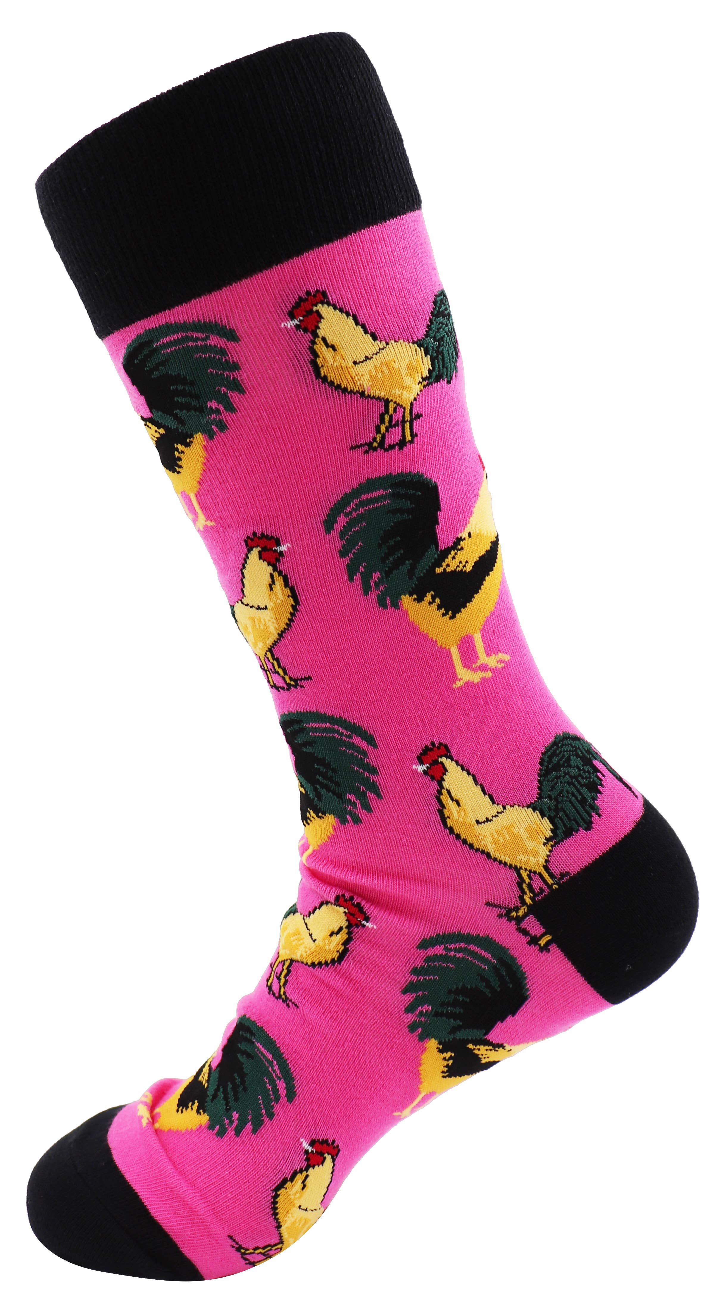 SoXcellent - Wholesale Socks - Unisex - Rooster Animal Unisex Fun Casual Pattern Socks