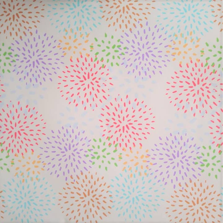 The Copper Fruit - Wholesale Flat Wrap - Luxury Gift Wrap - Fireworks - Wrapping Paper