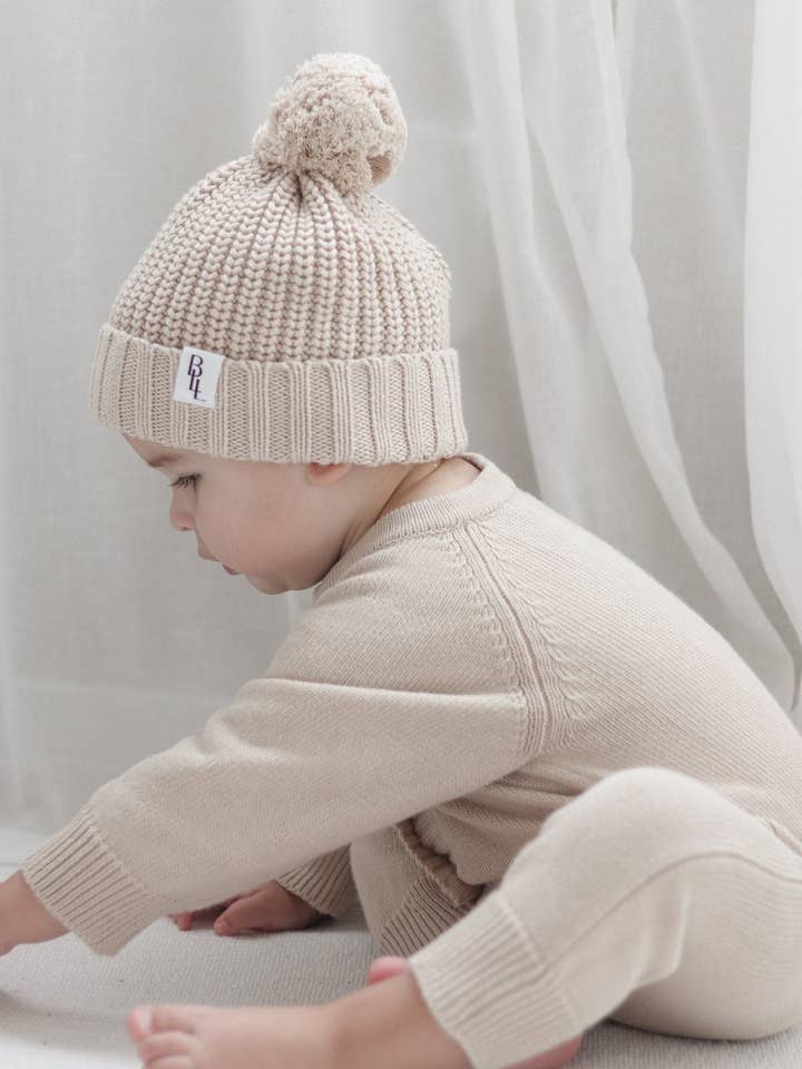 Brave Little Lamb the Label - Wholesale Jumpsuit - Baby - Luxe Knitted Romper7