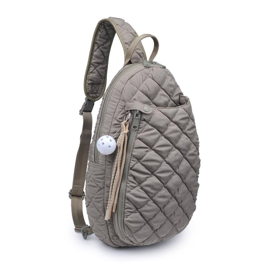 Sol and Selene - Wholesale Backpack - Women's - Match Point - Quilted Puffer Pickleball & Paddle Tennis Sling Backpack24