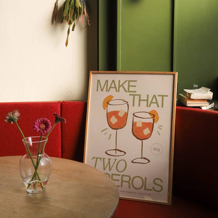 Proper Good - Vente Affiche d'art - Impression Aperol2