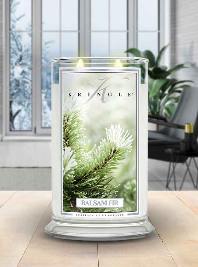 Kringle Candle Company - Wholesale Jar/Filled Candle - 22oz 2W Kringle Classic: Balsam Fir1