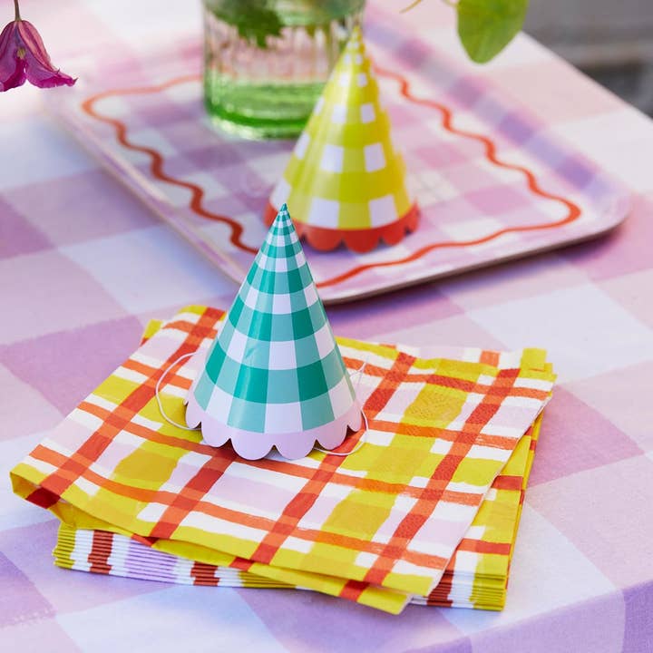 Talking Tables USA - Wholesale Party Hat/Crown - Multicolored Birthday Party Hats | 8 Pack |
