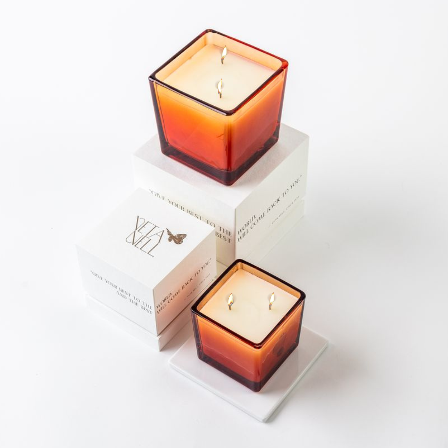 Veta Nell - Wholesale Jar/Filled Candle - HORIZON NO. 2 Candle | Lux Box | Coco Wax | Essential Oils3