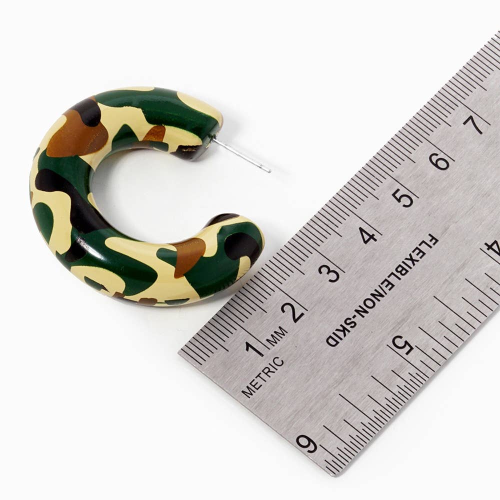 Sensibling Corp. – Brincos de argola por atacado – Brincos de Argola Abertos Espessos Minimalistas Modernos1