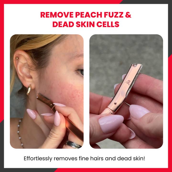 jia Personal Care - Wholesale Razor - Jia Dermaplane Facial Metal Razor - Black Sapphire5