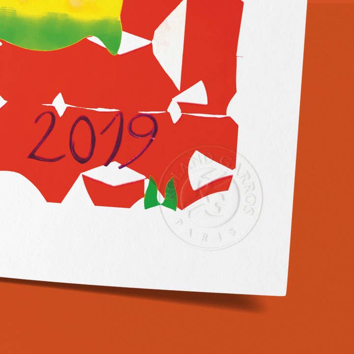 Oneart - Wholesale Poster - Roland-Garros Poster José Maria Sicilia, 2019 - FFT00403