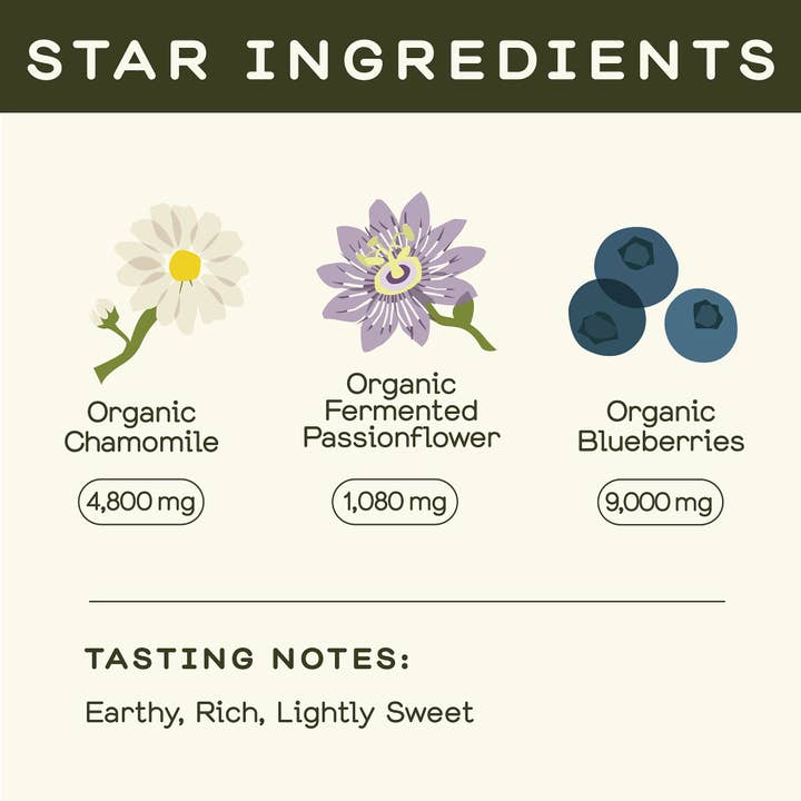 Greenhouse - Wholesale Wellness Juice/Tonic - Greenhouse Lullaby Wellness Shot for Bedtime