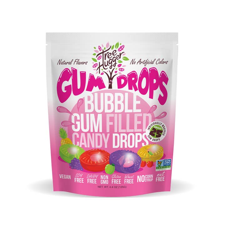Tree Hugger Bubble Gum Filled Candy Drops 25 CT BAG and other Purchase Wholesale gum drops. Free Returns & Net 60 Terms on Faire trending on Faire.