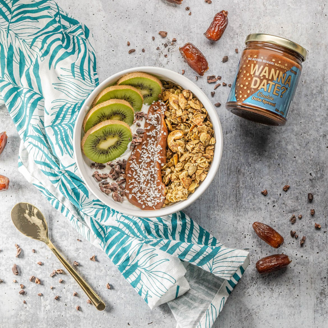 Wanna Date? - Vendita all'ingrosso Burro di frutta secca - Crema di datteri al gusto biscotto3