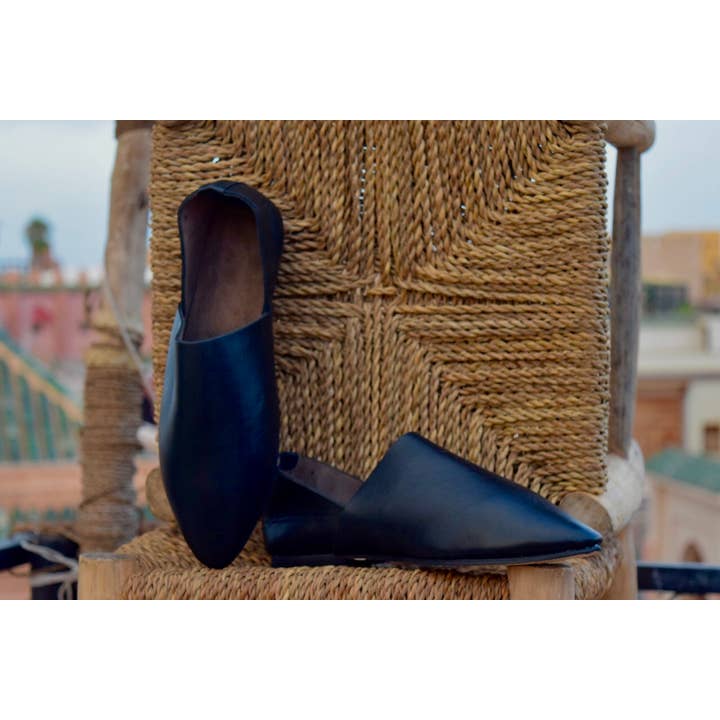 Suede Leather mules for Women, Handmade leather loafers for wholesale by Mikwi