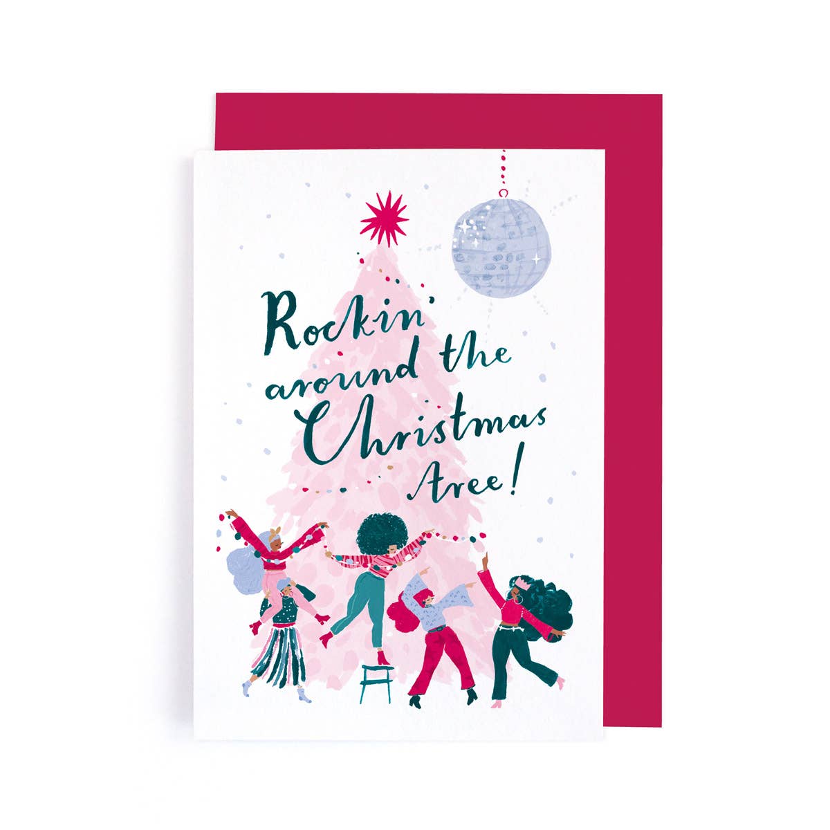 Sister Paper Co. - Wholesale Christmas Card - Rockin' Christmas Tree Card | Christmas Cards | Holiday Card2