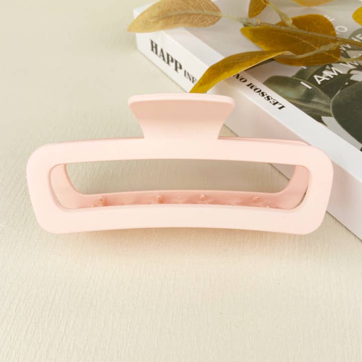 mildstyles – Engroshandel Hårspænde - Dame – Frostet rektangulært hårspænde4