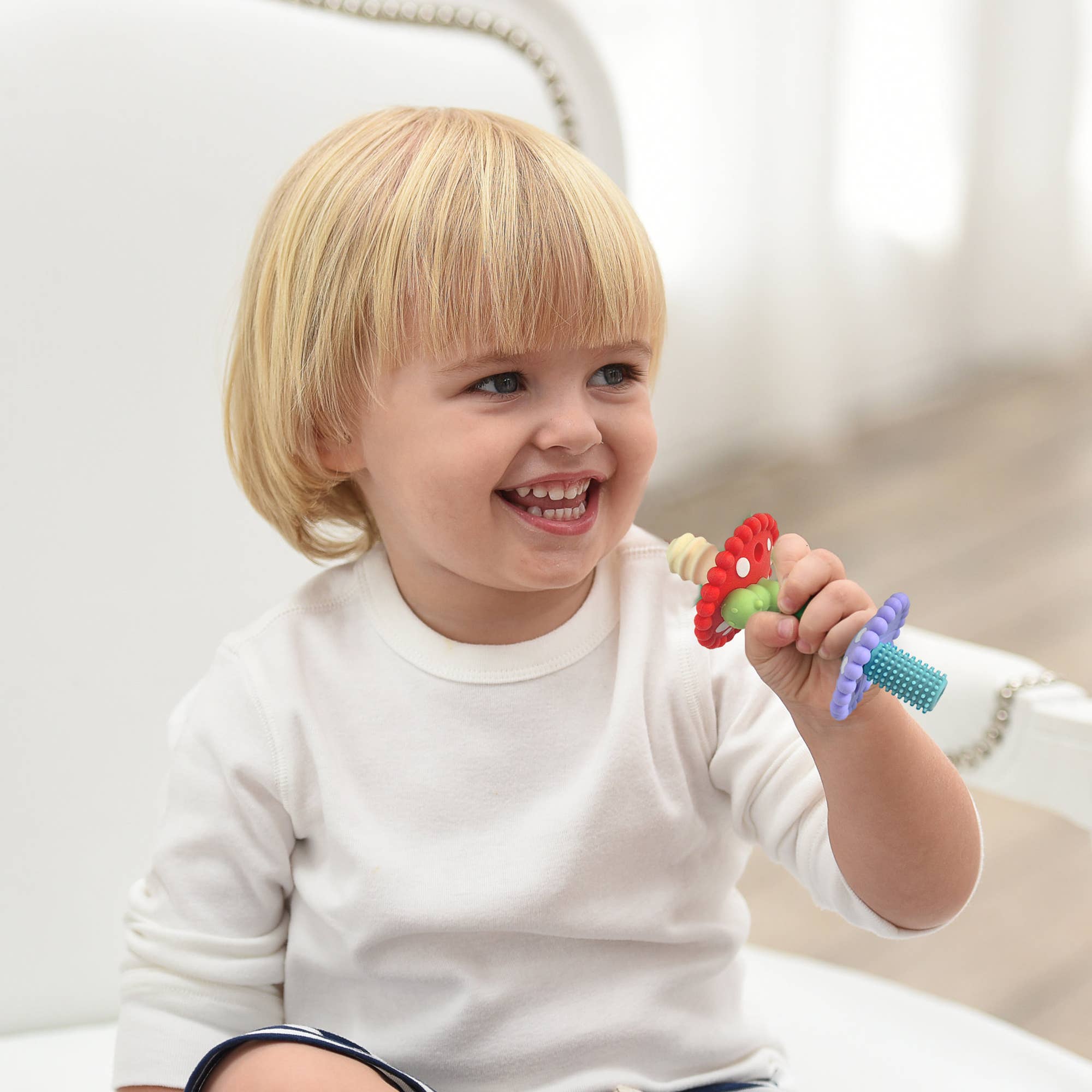 RaZbaby - Wholesale Teether (Not Clip-On) - Baby - Chompy Wand Teether1