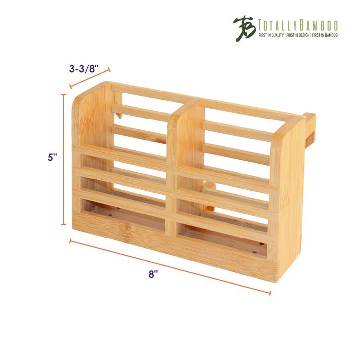 Totally Bamboo - Wholesale Kitchen Storage/Organizer - Dish Rack Utensil Holder
