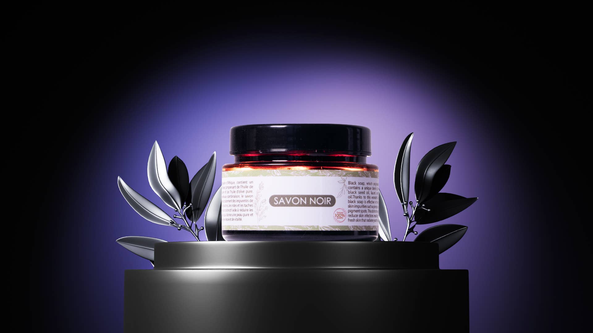 Maison du Laurier - Vendita all'ingrosso Saponette - Sapone nero