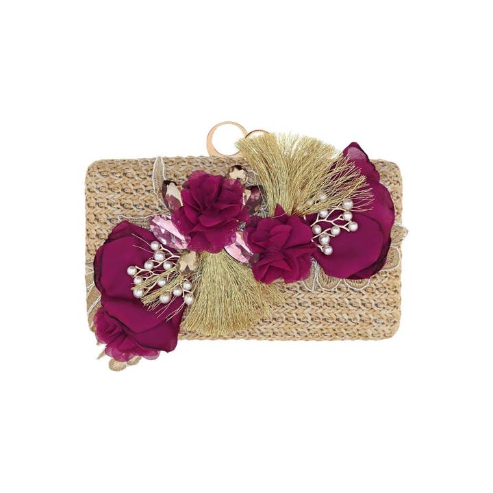 Flormoda - Venta al por mayor Bolso de mano - Mujer - Bolso Clutch Buganvilla Elma