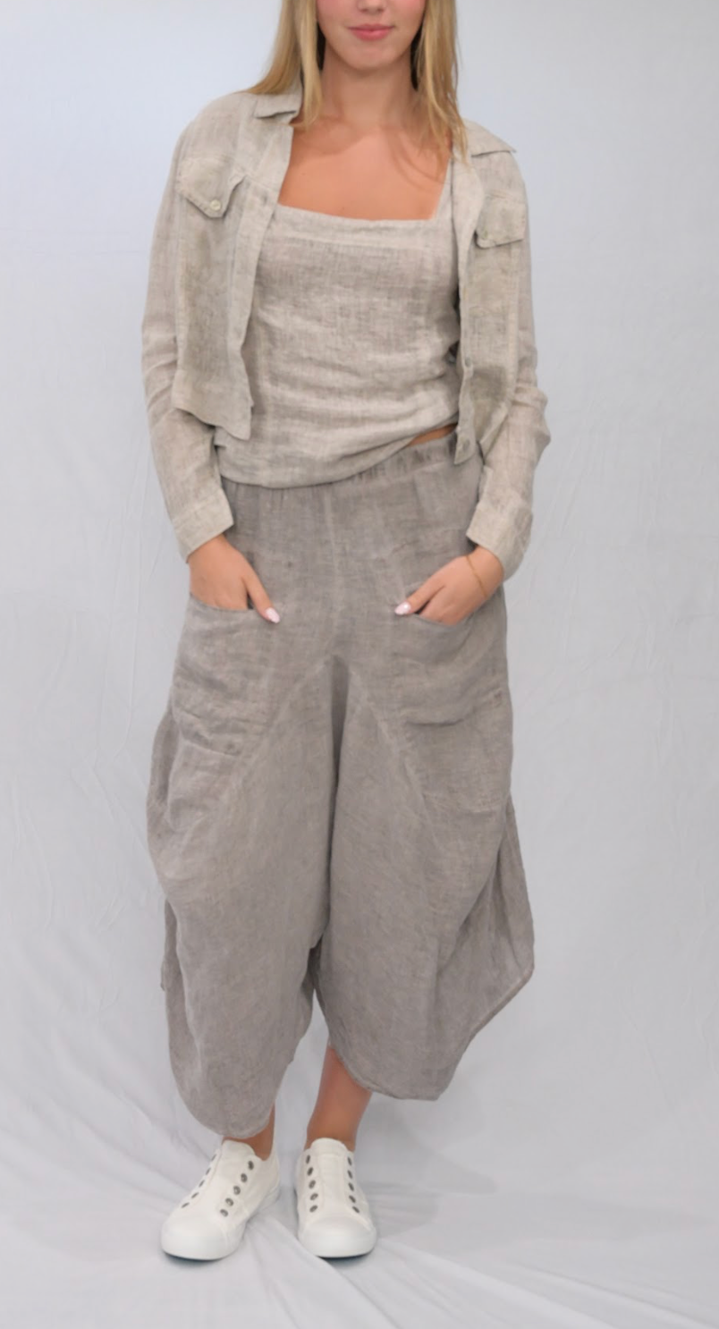 Merci Marie - Wholesale Pants - Women's - Linen Parachute Pants43