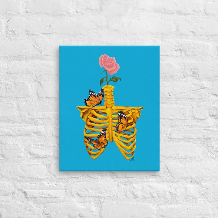 Life Goes On Canvas Print for wholesale by KH Artwork