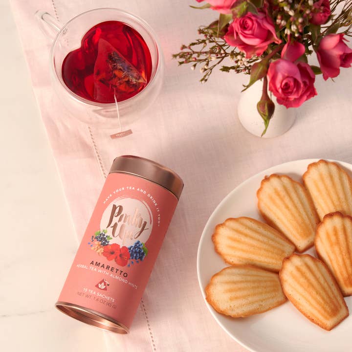 Pinky Up - Wholesale Tea Bags - Amaretto Herbal Tea 15 Sachets2