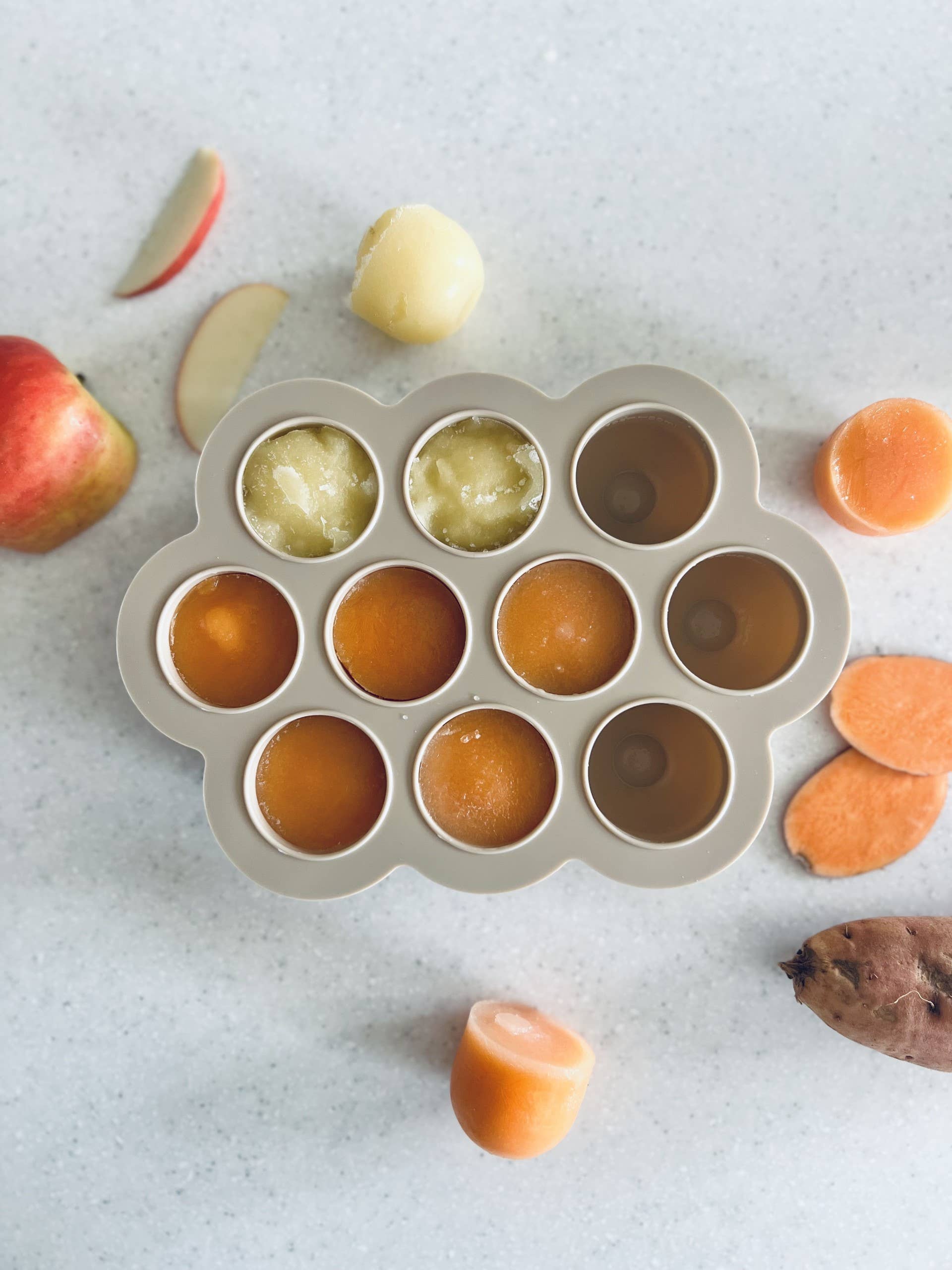 Cuddle Bug & Co - Venta al por mayor Recipientes para alimentos - Mini & Me Bake & Freeze Pods Almendras2