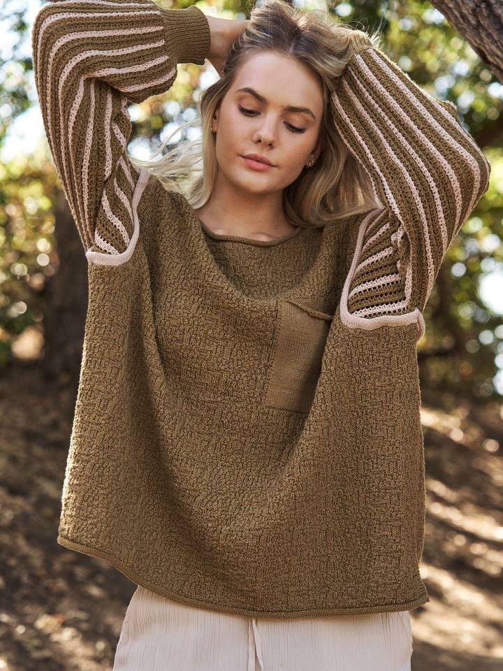 OLIVE Oversize Sweater for wholesale on Faire