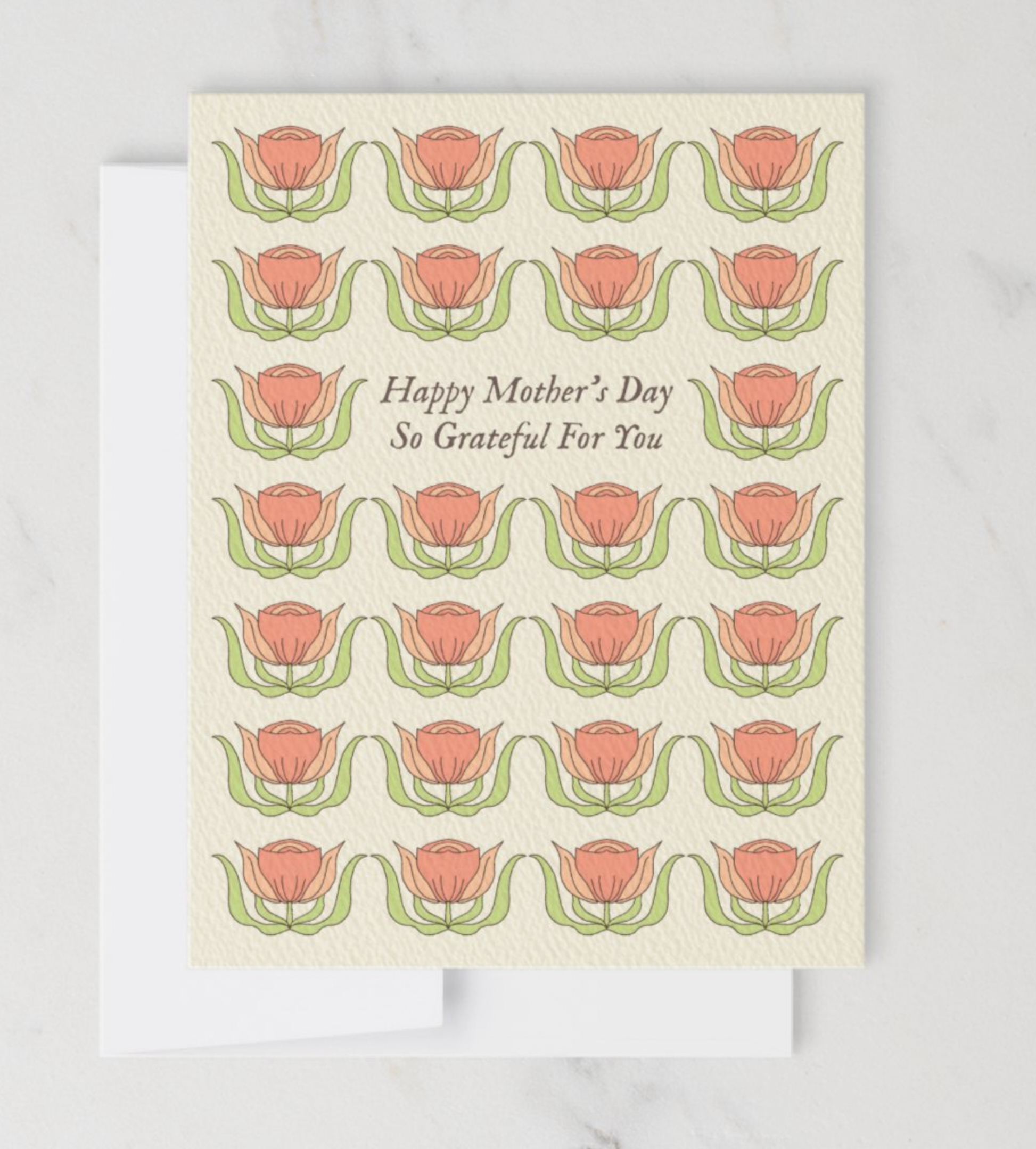 annalisa v. sawtell - Wholesale Mother's Day Card - Mother's Day | Tulips | Botanical Greeting Card | A25