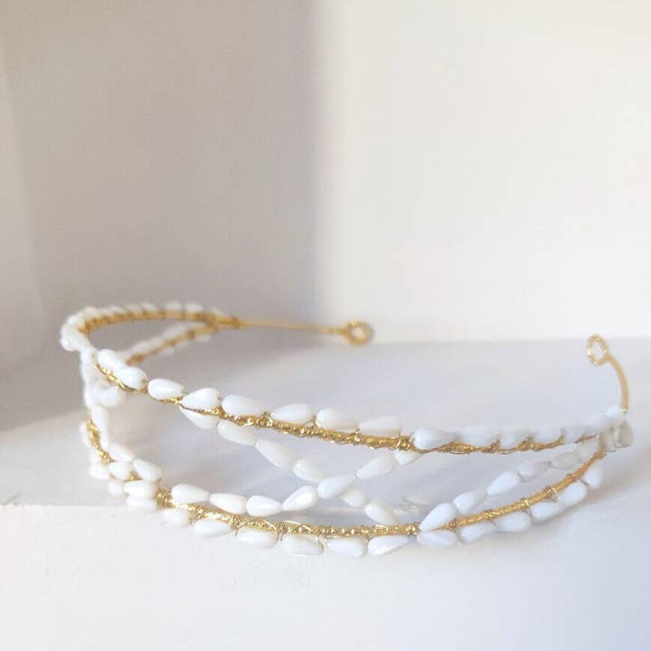 CAPELLINA - Venta al por mayor Tiara - Mujer - TIARA LAGRIMAS NACAR