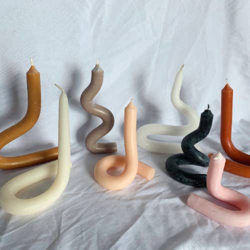 Twisted Candle Decor for wholesale by Rock This Out