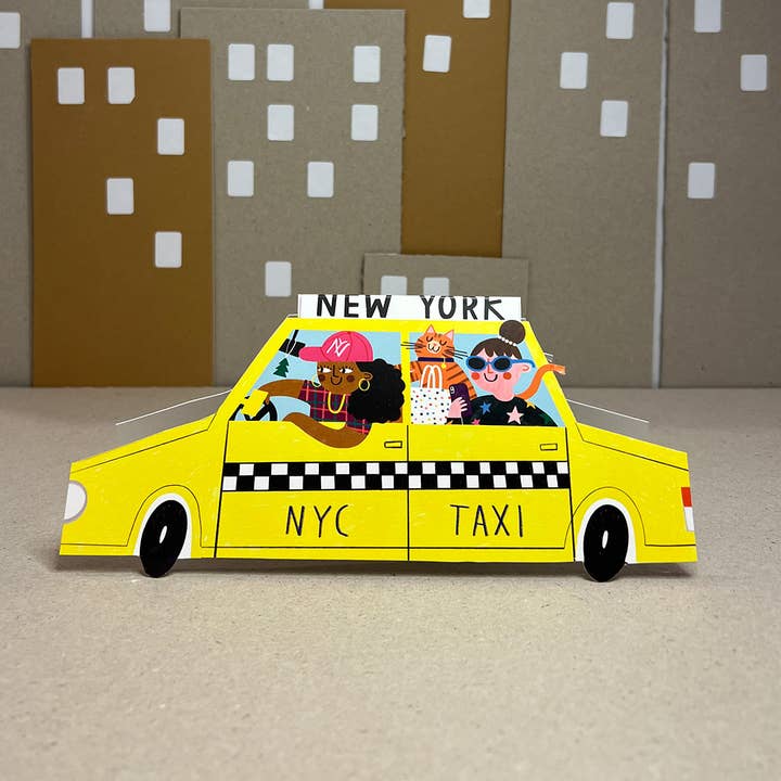 NEW YORK CAB DL Card for wholesale by Jolly Awesome