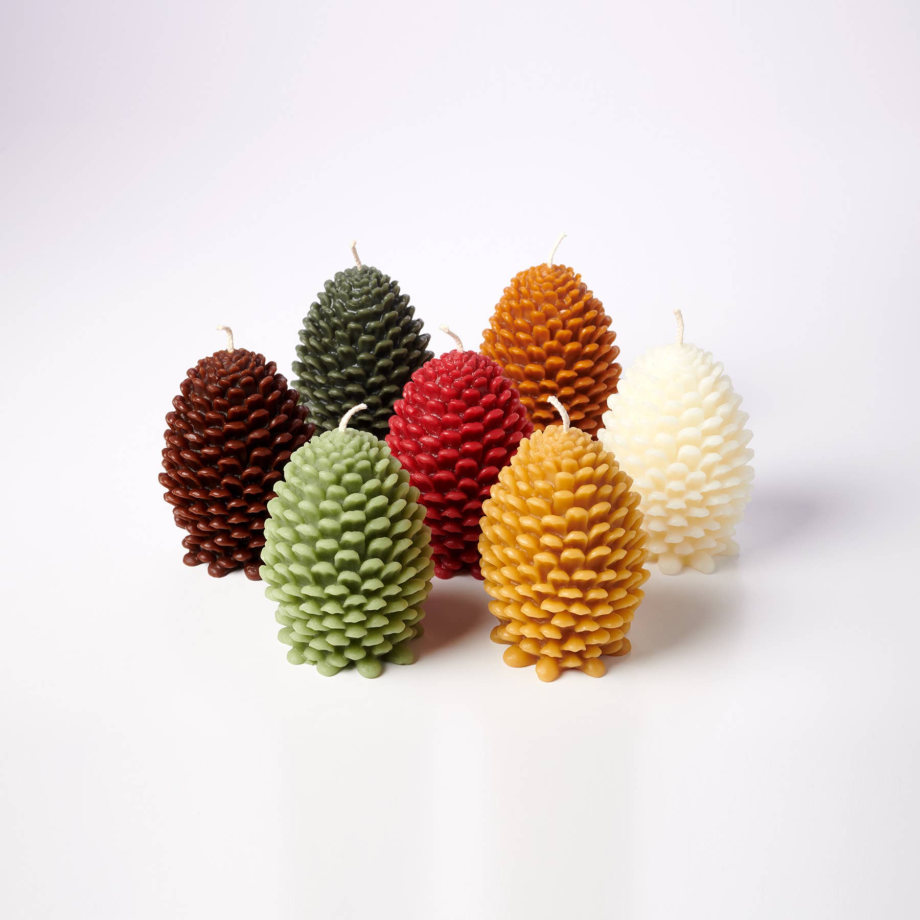 Greentree Home Candle – wholesale Novelty candle – Jumbo Pine Cone Beeswax Candle