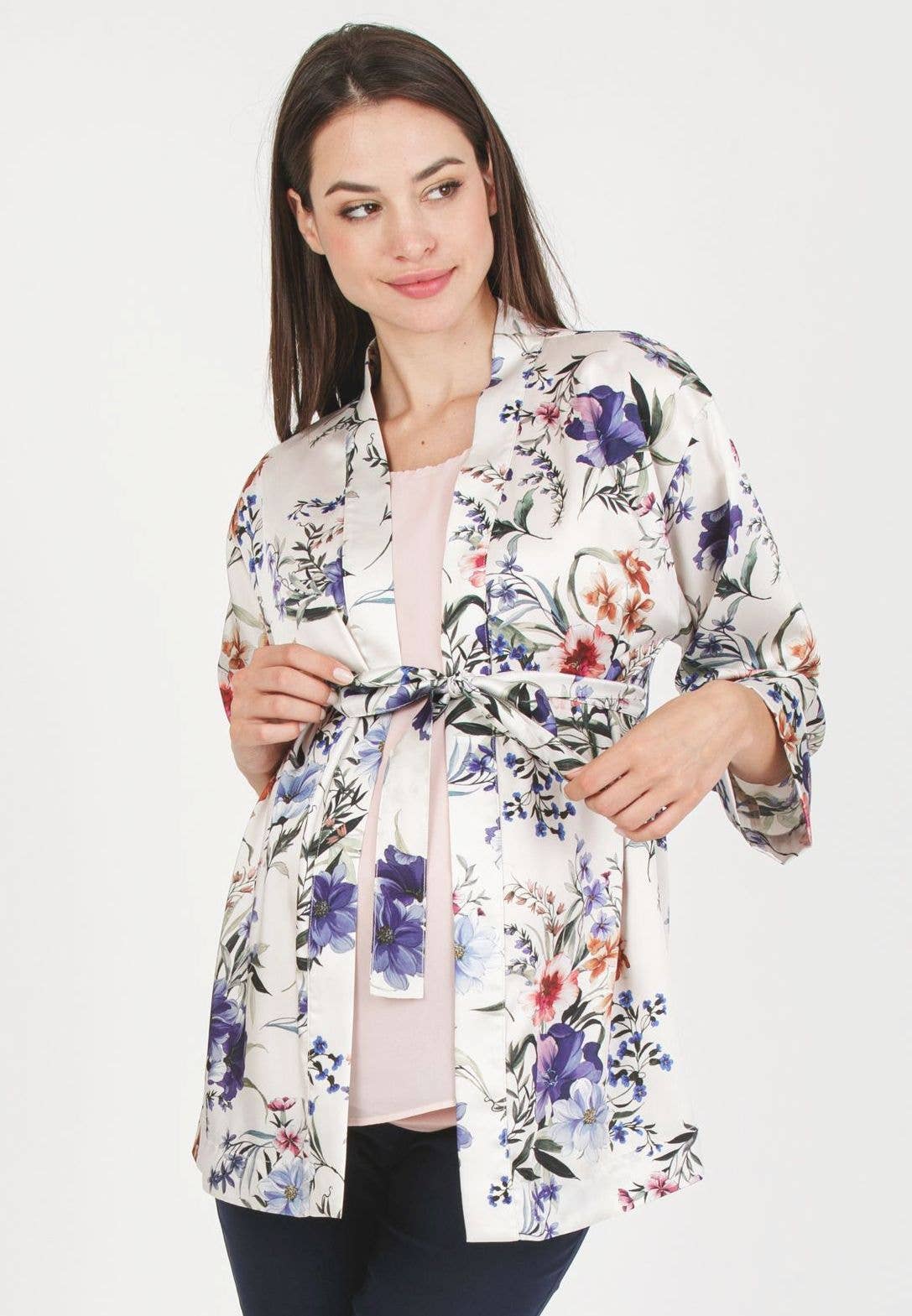 ATTESA Maternity  by Vittorio Martinelli srl – Engroshandel Kimono - Dame – Dahlia - barsel kimono10