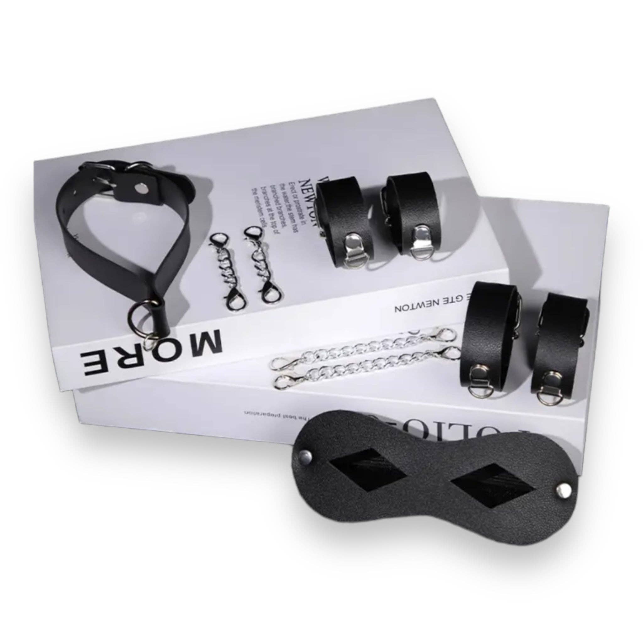 Kinky Pleasure - Wholesale Stuffed/Plush Toy - Kids & Baby - Kinky Pleasure - T058 - Teddy Bear in Chains - 2 Colors9