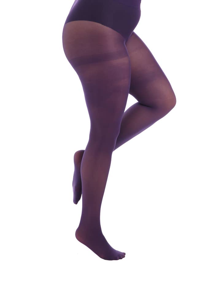 Pamela Mann - Wholesale Tights – Women's - 50 Denier Opaque Curvy Super Stretch Tights
