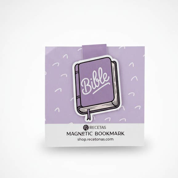 Bible Magnetic Bookmark for wholesale by Recetas PSD, LLC