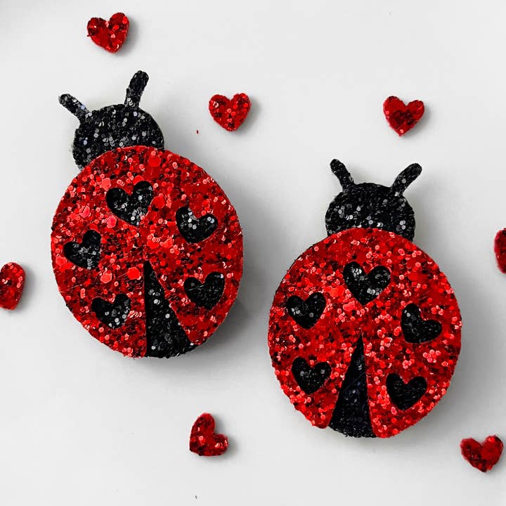 Lazo para el pelo Love Bug para venta al por mayor de Sparkling New Baby, LLC.