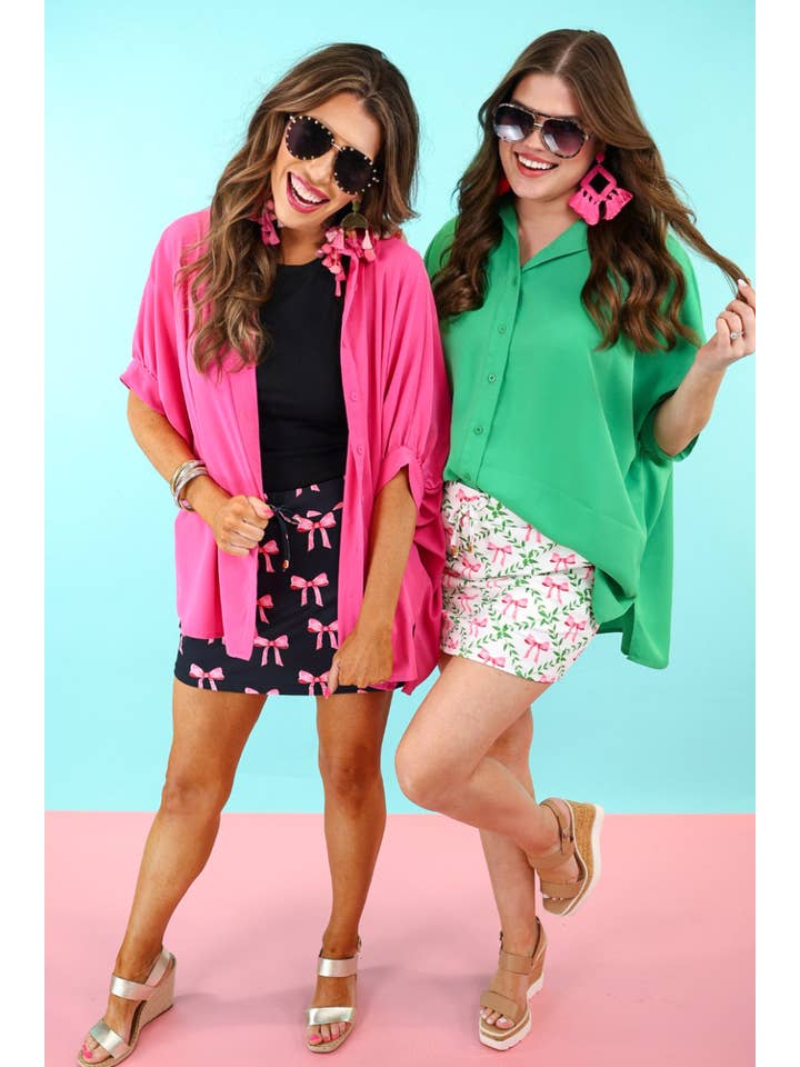 Jess Lea - Wholesale Button Down Shirt - Women's - Oakley Oversized Top21