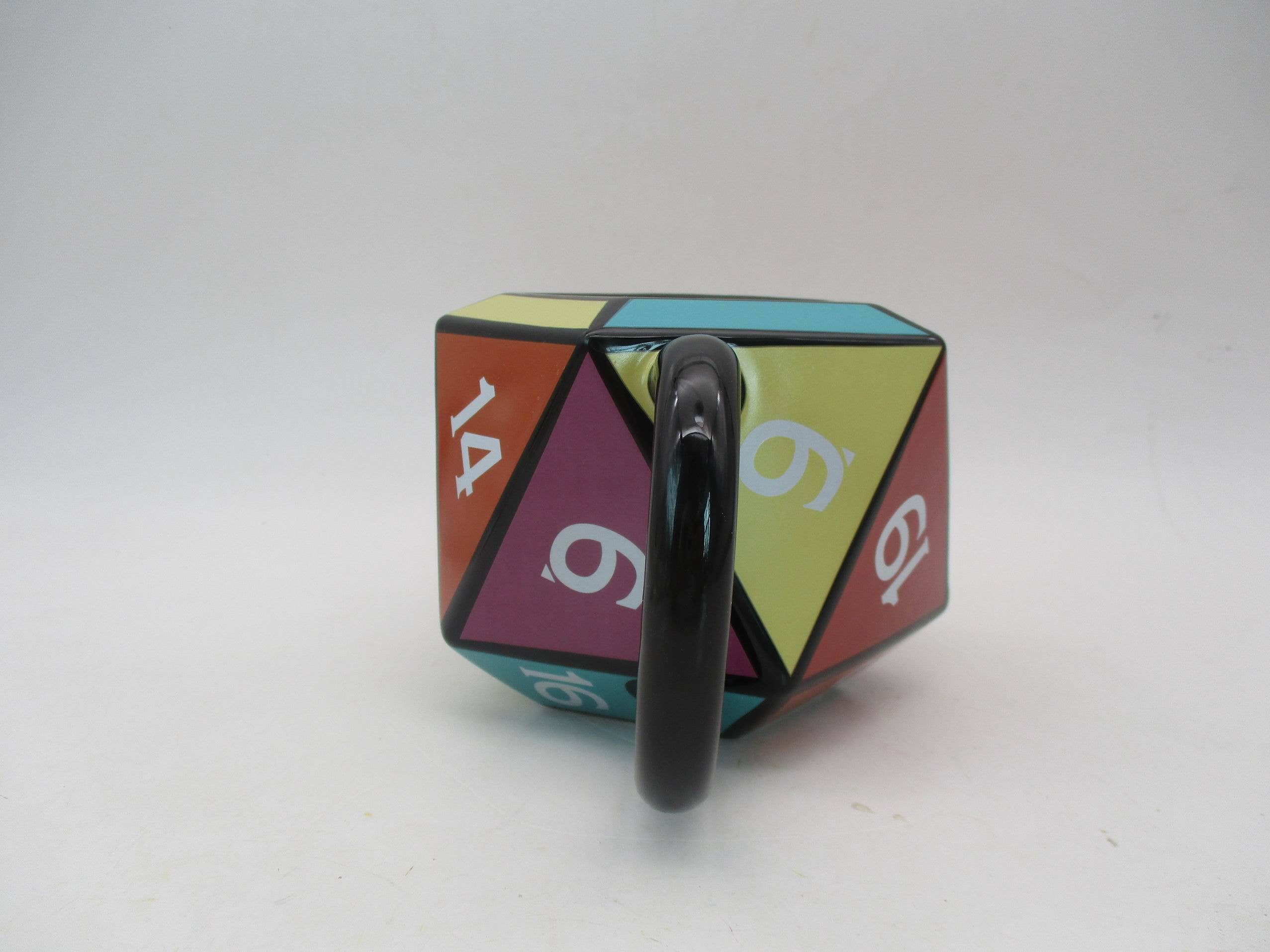 Silver Buffalo - Wholesale Coffee Mug - Dungeons & Dragons D20 Die Ceramic 3D Sculpted Mug4