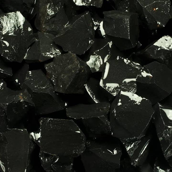 Jaspe noir brut - Inde - Pierres naturelles brutes (1 lb) pour la vente par Fantasia Mining