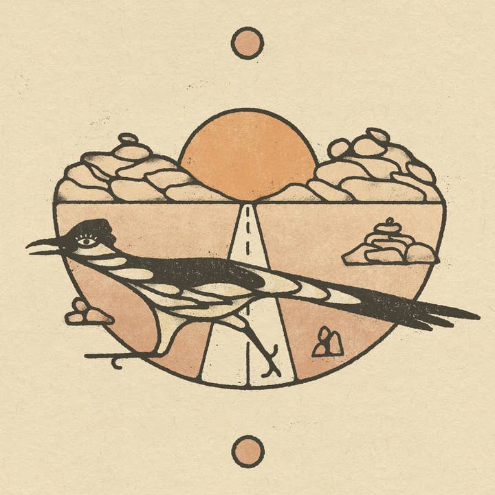 Amber Morgan - Wholesale Art Print - Roadrunner 8x10 Art Print 0