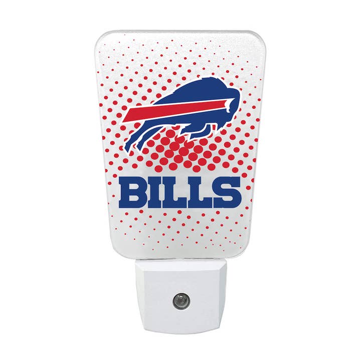 Buffalo Bills Team Frosted Night Light for wholesale by Party Animal, Inc.
