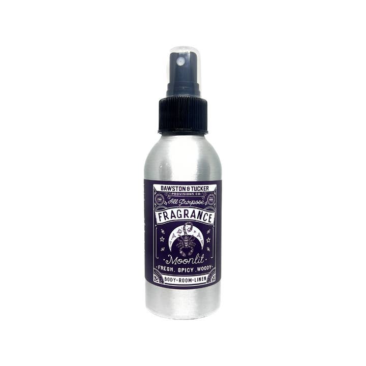 Moonlit All Purpose Fragrance Spray 4 fl oz for wholesale by Bawston & Tucker - A Kentucky Fragrance House