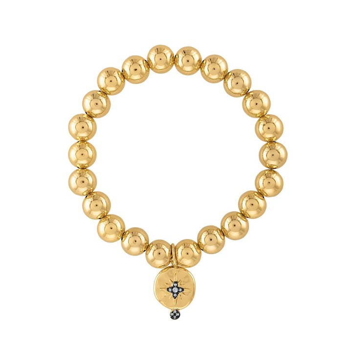 Pulsera Pave Estrella de Oro para venta al por mayor de Josefina Jewels