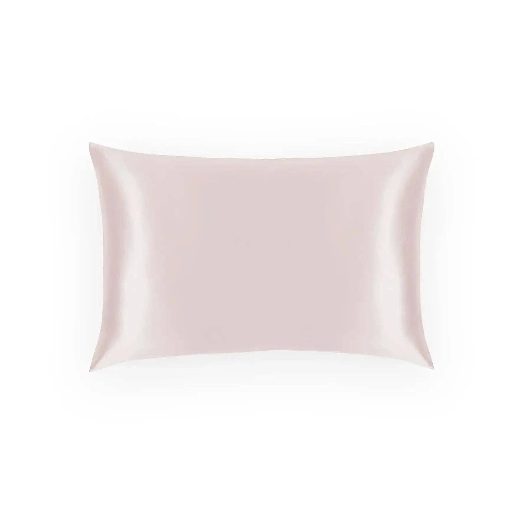 SilkSleek® - Wholesale Bedding Pillowcase/Sham - Blush Pink Silk Pillowcase10