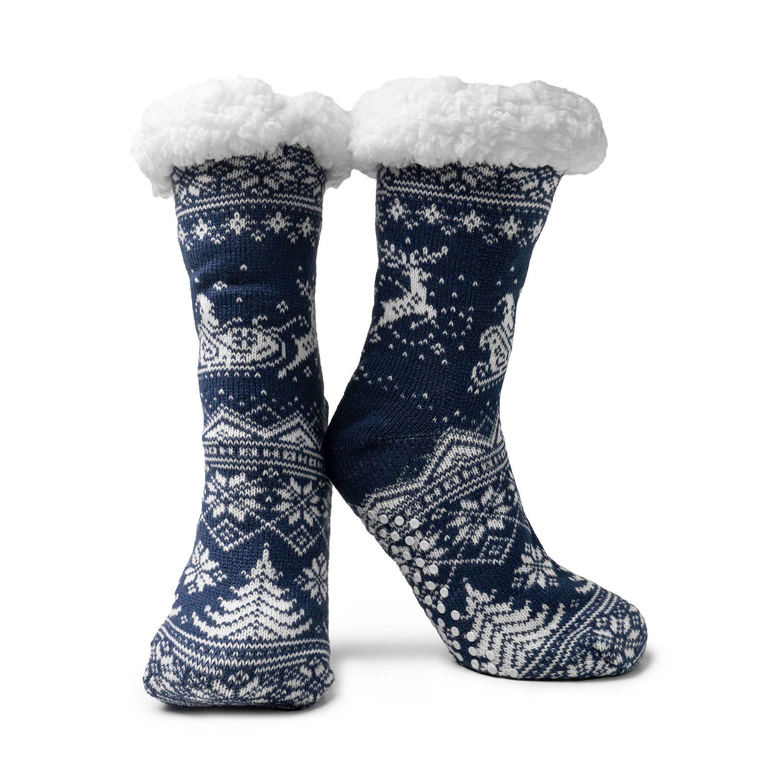 DM Merchandising - Wholesale Sock Slippers - Women's - Two Left Feet® Mistletoes Slipper Socks Open Stock6