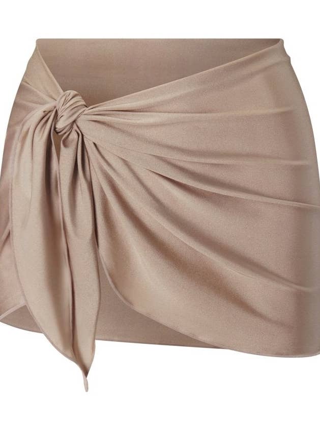 Tan Sorrento Sarong for wholesale by Sanori