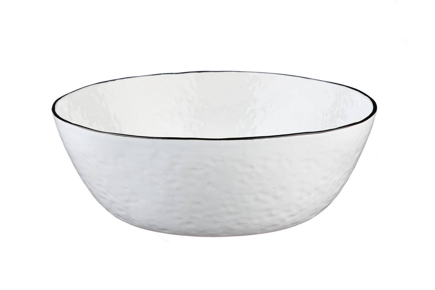 Björn - Vente Bol de service - Saladier PURE Ø24cm et Ø30cm - 2 pièces - Blanc Neige3