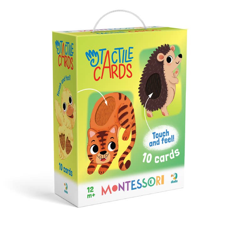Montessori Sensory Cards For Toddlers Touch & Feel Animals for wholesale by DoDo Brand