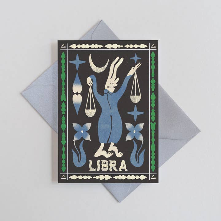 Libra | Birthday card, mini card | Zodiac, Astrology and other Purchase Wholesale libra. Free Returns & Net 60 Terms on Faire trending on Faire.