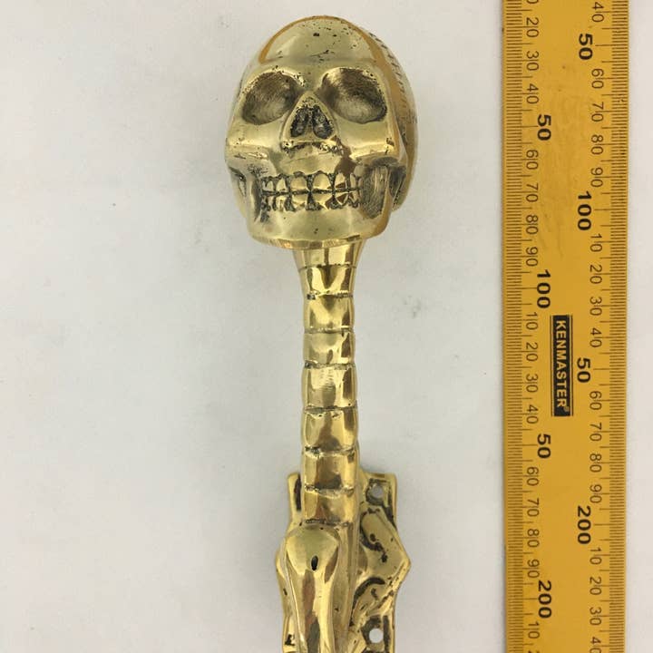 Bronze Betty - Wholesale Wall hook - Skull Hook, Bronze Handmade2